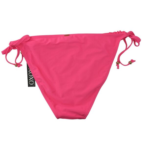 Pink Bikini Bottom Side Tie XOXO Swimear - Picture 4 of 8